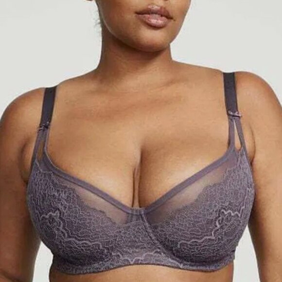 Victoria's Secret Dream Angels Balconette Bra 38DD Women Plus Size Minimizer New - Picture 1 of 12